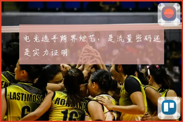 电竞选手跨界综艺，是流量密码还是实力证明