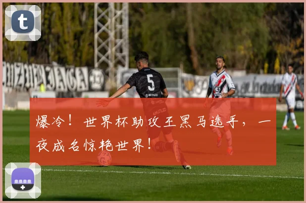 爆冷！世界杯助攻王黑马选手，一夜成名惊艳世界！